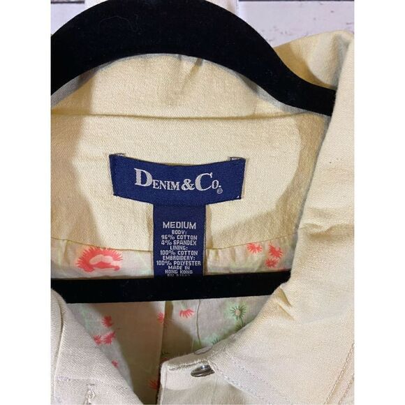 Denim&Co By QVC NWT Jacket Size Medium - Picture 4 of 8